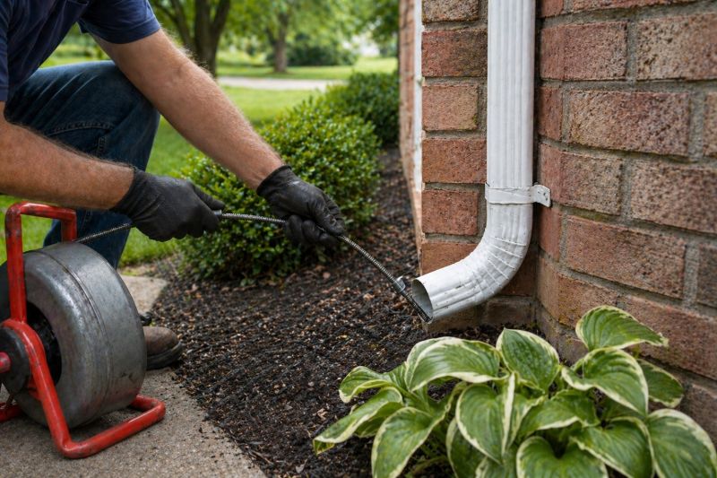 Downspout Blockage Removal in Annapolis, MD