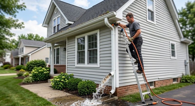 Downspout Cleaning in Arvada, CO