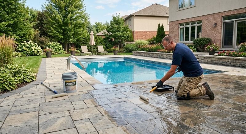 Pergola Sealing in Alpharetta, GA
