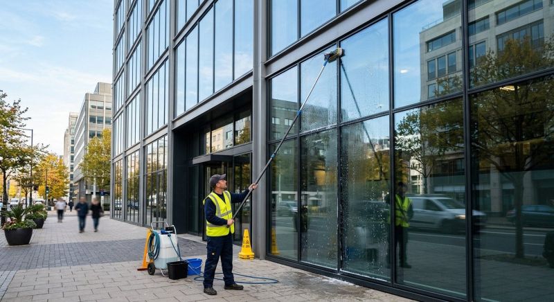 Strip Mall Window Cleaning in Littleton, CO