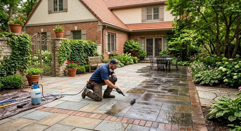 Walkway Sealing in Bellevue, WA